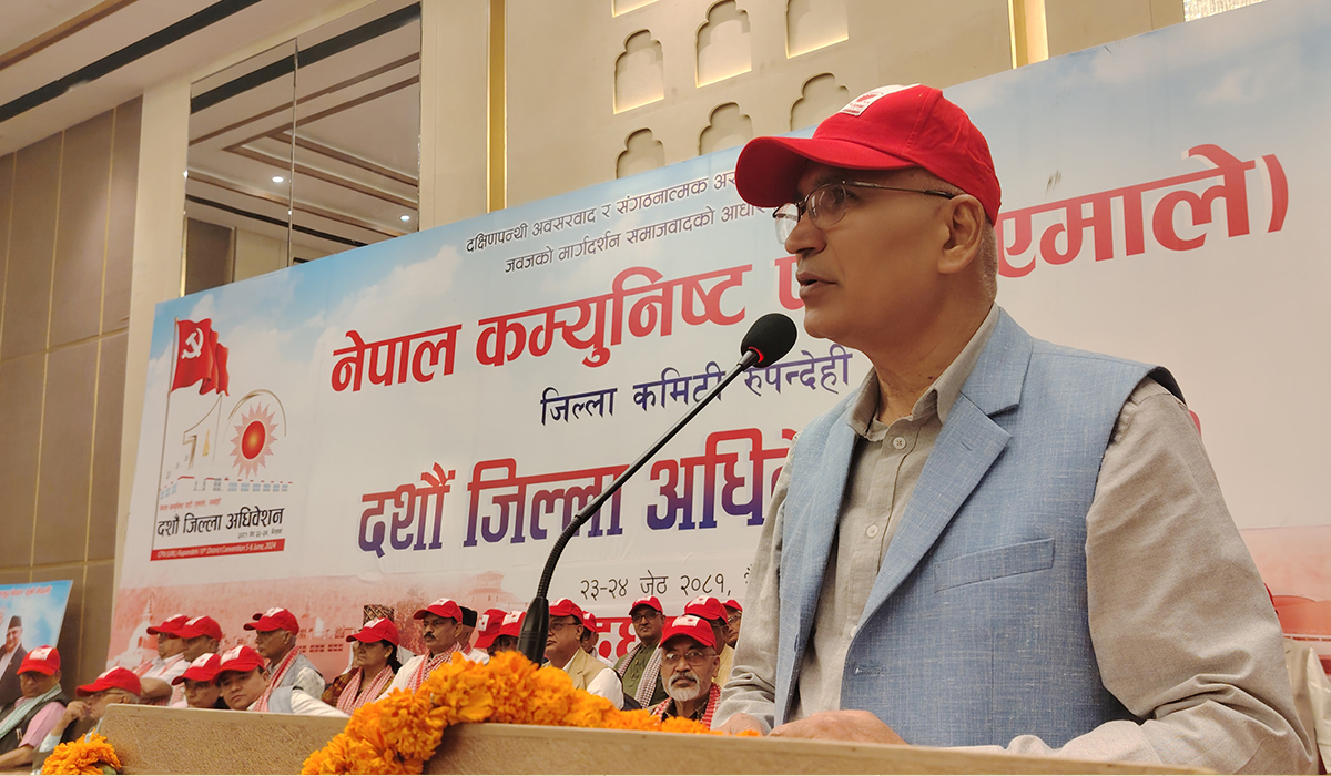 एमालेलाई निर्णायक शक्ति बनाउन जरुरी: उपाध्यक्ष पौडेल